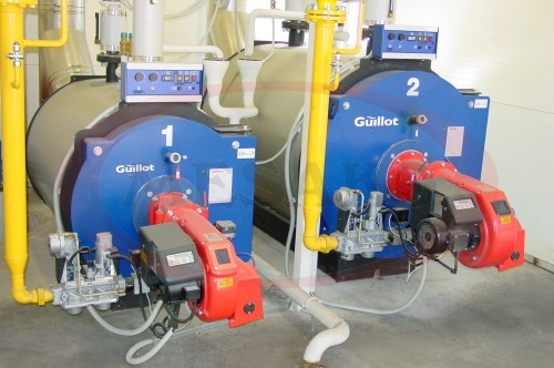 Design and build of gas boiler house