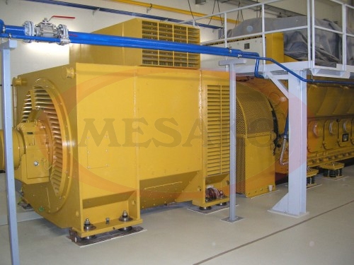 Installation of cogeneration engine